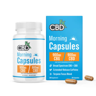 CBD:CBG Capsules - Morning Capsules - 900mg