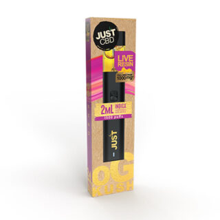 CBD:CBN:CBG Blend Vape Device - OG Kush Live Resin - 1000mg - By JustCBD