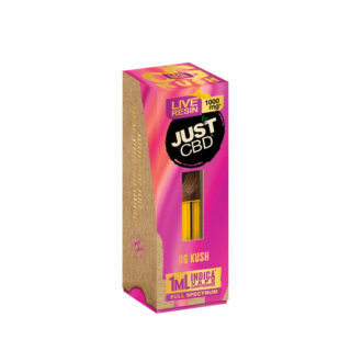 CBD:CBN:CBG Blend Cartridge - OG Kush Live Resin - 1000mg - By JustCBD