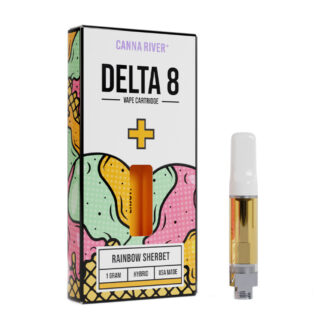 Canna River - Delta 8 Vape - Cartridge - Rainbow Sherbet - 1g