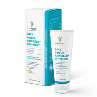 Back & Neck Pain Relief CBD Cream - CBDMEDIC