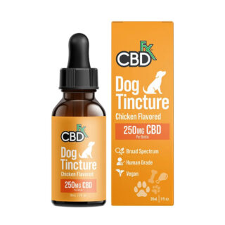 CBDfx - CBD Pet Tincture - Dog - Chicken Flavor - 250mg