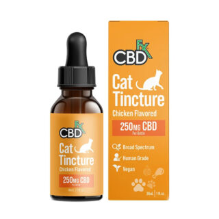 CBDfx - CBD Pet Tincture - Cat - Chicken Flavor - 250mg