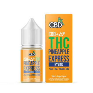 CBDfx - Delta 9 Vape Juice - D9:CBD Pineapple Express - 75mg/2000mg