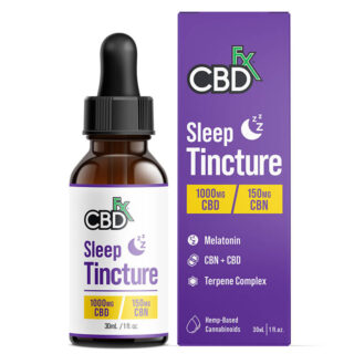 CBN + CBD Oil Sleep Tincture - CBDfx