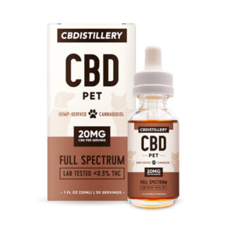 Full Spectrum CBD Oil for Pets - 600mg - CBDistillery