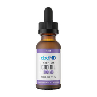 Broad Spectrum CBD Oil Tincture - Mint - cbdMD