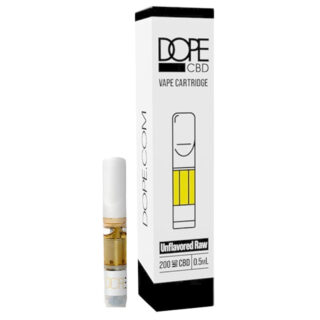 CBD Vape Cartridge - Unflavored - Dope CBD