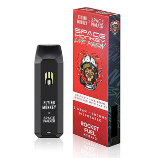 Live Resin Delta 8 THC Vape Pen with THCP - Rocket Fuel - Hybrid 3g - Flying Monkey x Space Walker