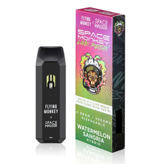 Live Resin Delta 8 THC Vape Pen with THCP - Watermelon Sangria - Hybrid 3g - Flying Monkey x Space Walker