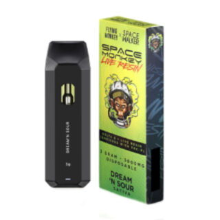 Flying Monkey x Space Walker - D8:THCP Live Resin Disposable - Dream N Sour Sativa - 3g