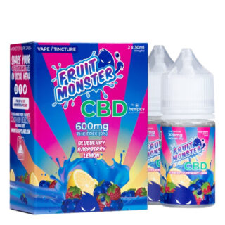 Fruit Monster CBD - CBD Vape Juice - Blueberry Raspberry Lemon - 600mg