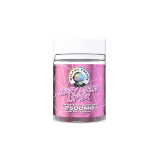 THC Edibles - Berry Melon THCP Gummies + D8 + D9 - 125mg - By Galaxy Treats