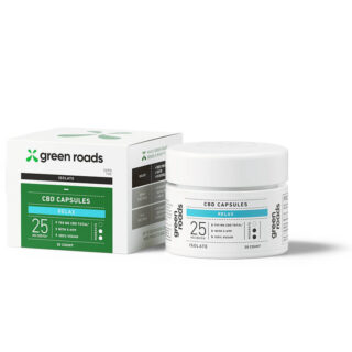 Relax CBD Isolate Capsules - Green Roads