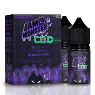 Jam Monster CBD - CBD Vape - Blackberry - 600mg - 2400mg