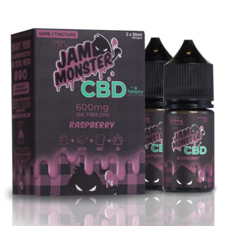 Jam Monster CBD - CBD Vape - Raspberry - 600mg - 2400mg