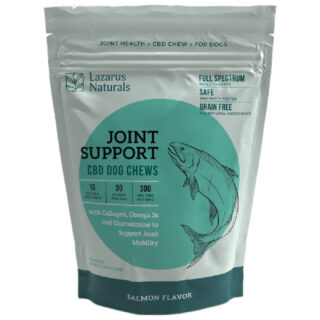 Lazarus Naturals - CBD Pet Edible - Full Spectrum Joint Support Dog Chews - Salmon - 10mg