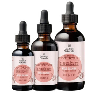 Full Spectrum  CBD Pet Tincture - Wild Salmon Formula - Lazarus Naturals