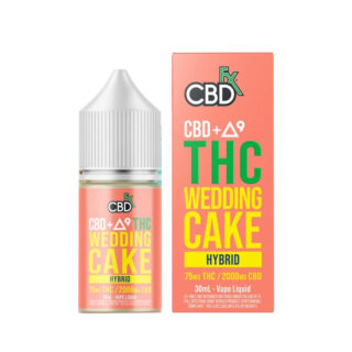 CBDfx - Delta 9 Vape Juice - D9:CBD Wedding Cake - 75mg/2000mg