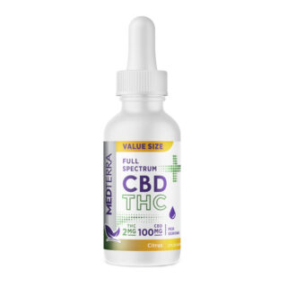 Medterra - CBD Tincture - True Full Spectrum Drops - Citrus - 6000mg