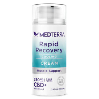 Medterra - CBD Topical - Relief + Recovery Cooling Cream 3.4 fl oz - 750mg