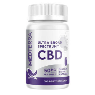 Ultra Broad Spectrum CBD Capsules - Medterra