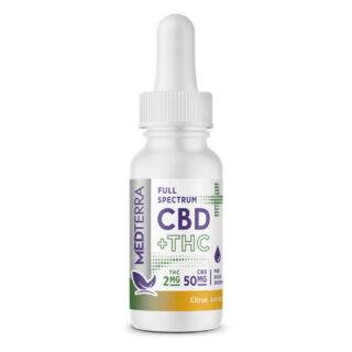 Full Spectrum CBD + Delta 9 THC Oil Tincture Drops - Medterra