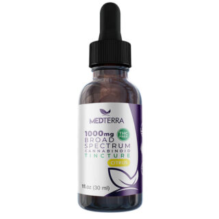 Broad Spectrum CBD Tincture - Citrus  - Medterra