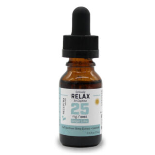 Receptra Naturals - CBD Tincture - Full Spectrum RELAX + Lavender - 25mg/1ml