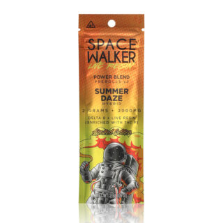 Delta 8 + THC P Live Resin Prerolls - Summer Daze - 2g - By Space Walker