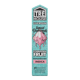 TRE House - THC Vape - Live Rosin Liquid Diamonds Disposable + D8 + D9 + D10 + HHC + THC-P - Forbidden Fruit - 2g