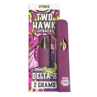 Two Hawk Hemp Co. - Delta 8 Device - Rechargeable - Sugar Punch - 2g