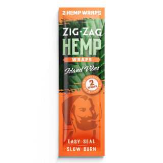 Zig-Zag - Hemp Wraps - Island Vibes Hemp Wraps - 2 Count