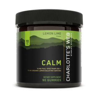 Hemp Extract CBD Gummies for Calm - Lemon Lime - Charlotte's Web