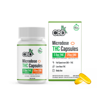 Delta-9 THC Capsules + CBD: Daily Chill Blend - CBDfx