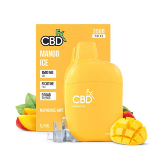 CBDfx - CBD Vape Pen - Mango Ice - 1500mg