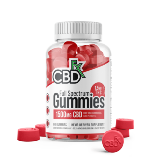 CBDfx - Full Spectrum Mixed Berry Gummies - 60 Count - 1500mg