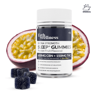Erth Wellness - THC + CBD Gummies - Extra Strength Sleep - 600mg_150mg - 30 Count