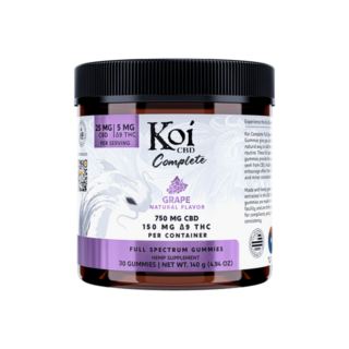 Koi CBD - Delta 9 Gummies - Grape - 30 Count