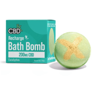 CBD Bath Bomb Recharge Eucalyptus - CBDfx