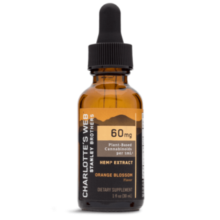 Full Spectrum CBD Oil Tincture - Orange Blossom - 60mg - Charlotte's Web