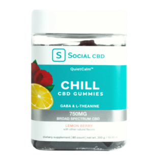 Broad Spectrum CBD Gummies for Sleep - Blackberry Mint - Social CBD