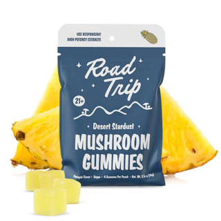 Pineapple Mushroom Gummies - Road Trip