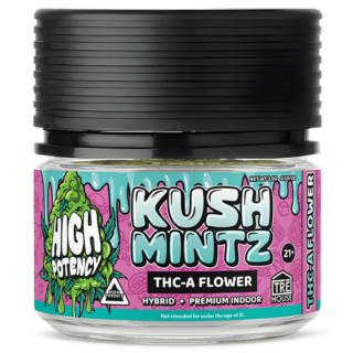 TRE House - THCA Flower - Kush Mintz - 3.5g Jar